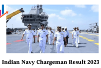 Indian Navy Chargeman Result 2023